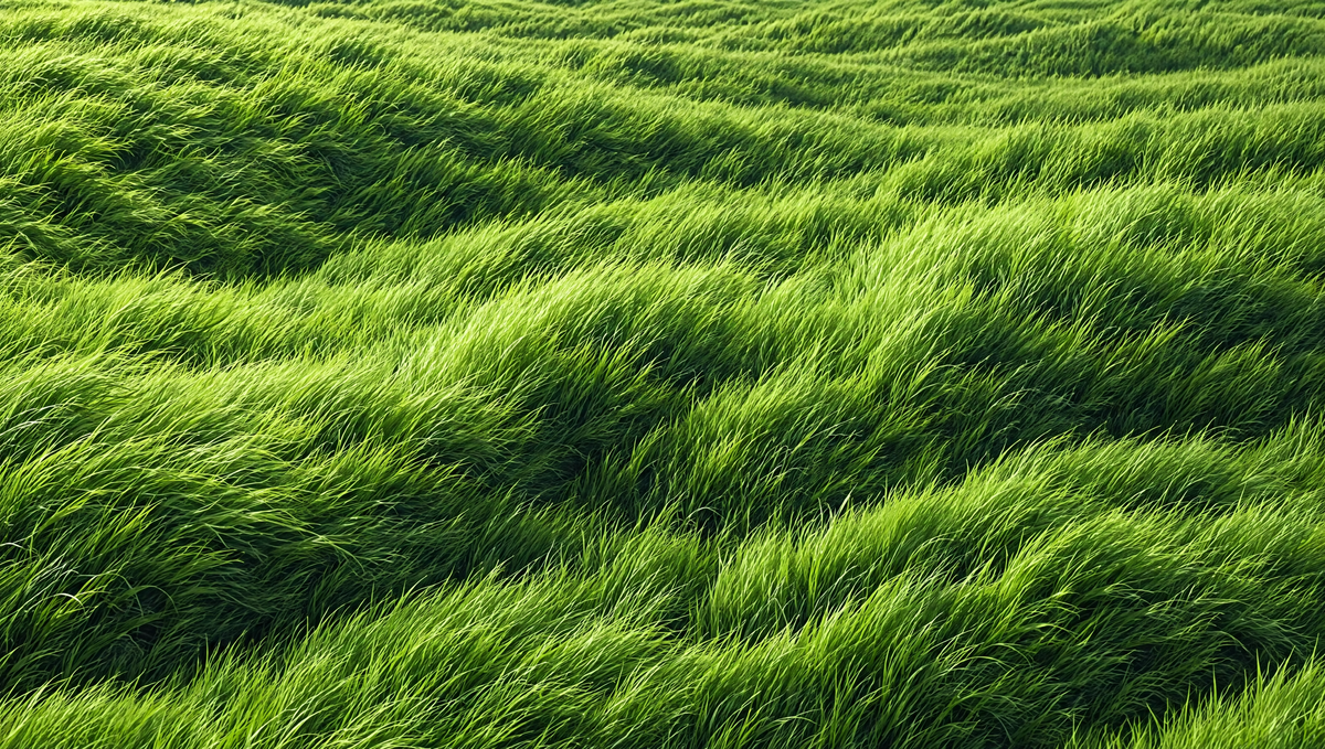 Green grass field